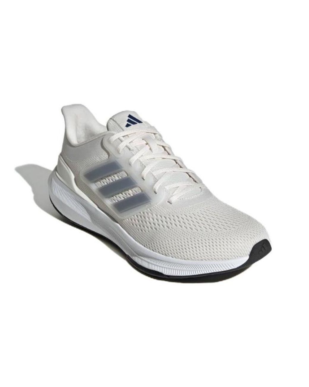 Adidas White Ultrabounce Running Shoes 'Cream Carbon' for men