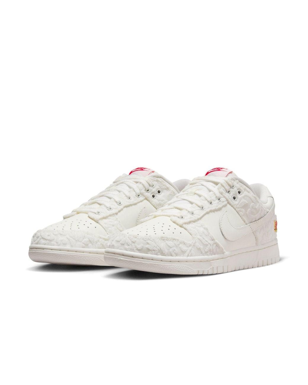 Nike White Dunk Low Shoes