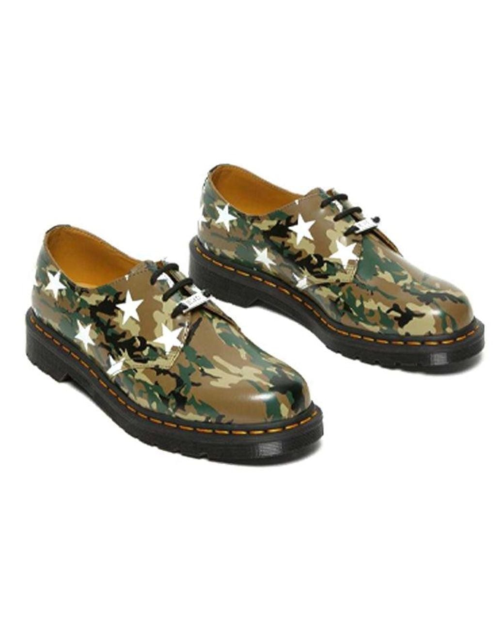 Dr. Martens Green Sophnet. X End. X 1461 'Camo' for men