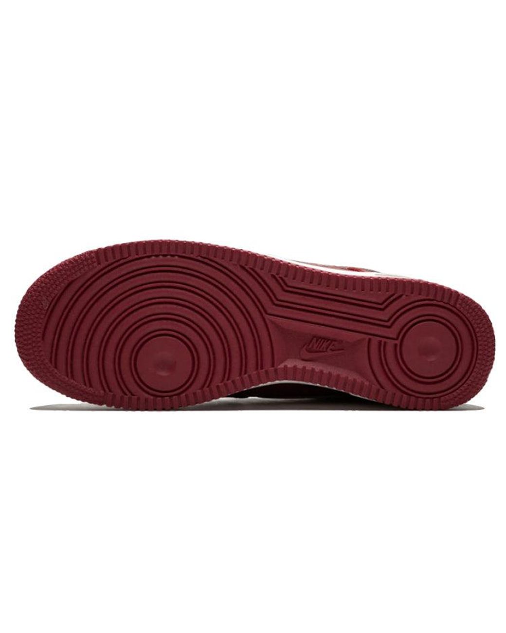 Nike Red Air Force 1 Low 'Lebron James' for men