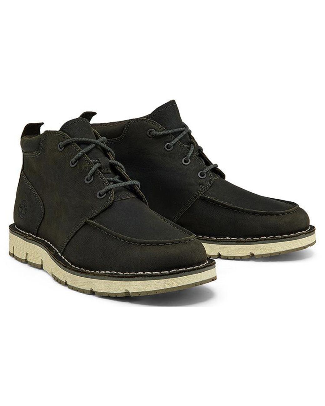 Timberland Black Westmore Moc Toe Chukka Boot for men