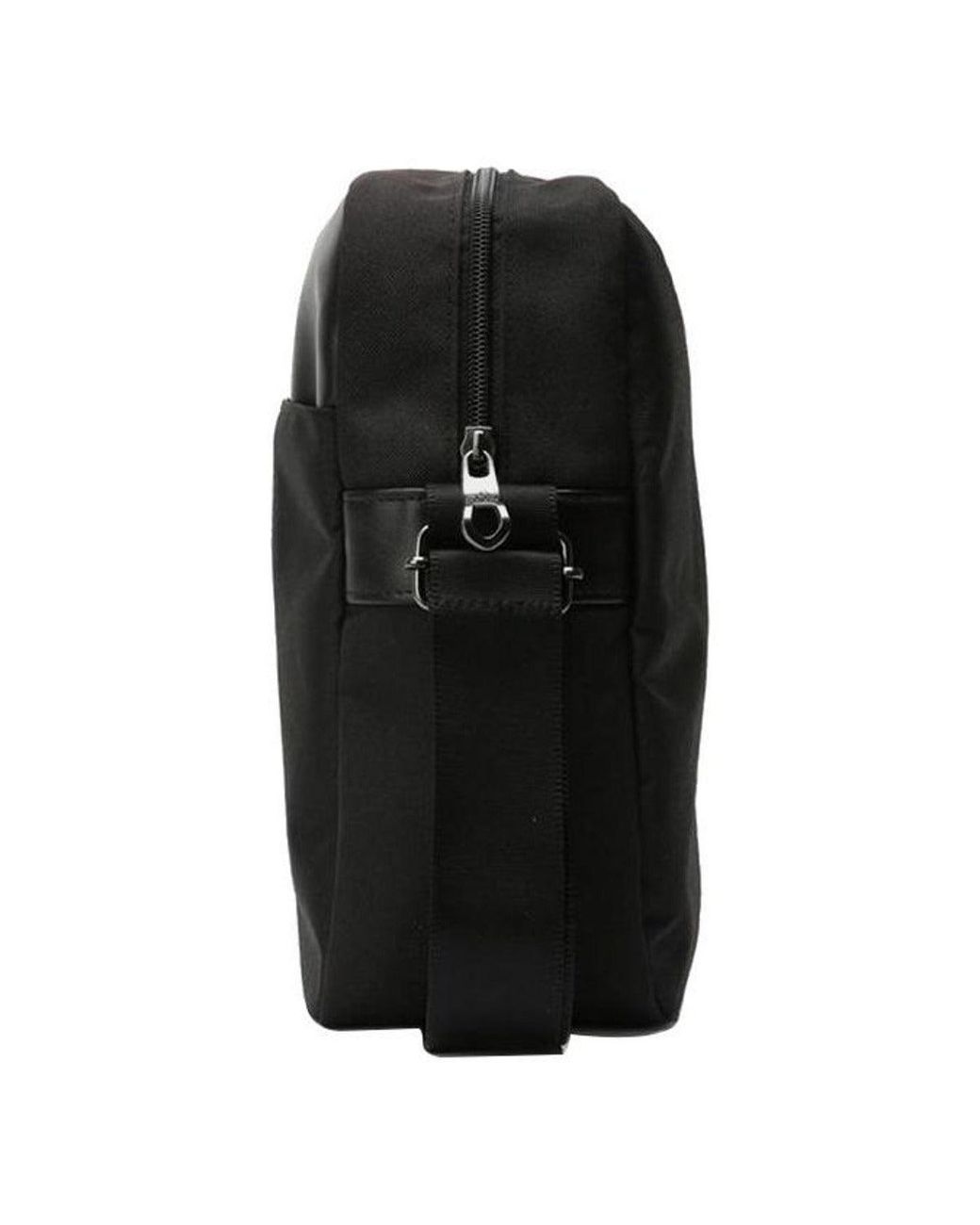 Adidas Black 3-Stripes Organizer Bag for men