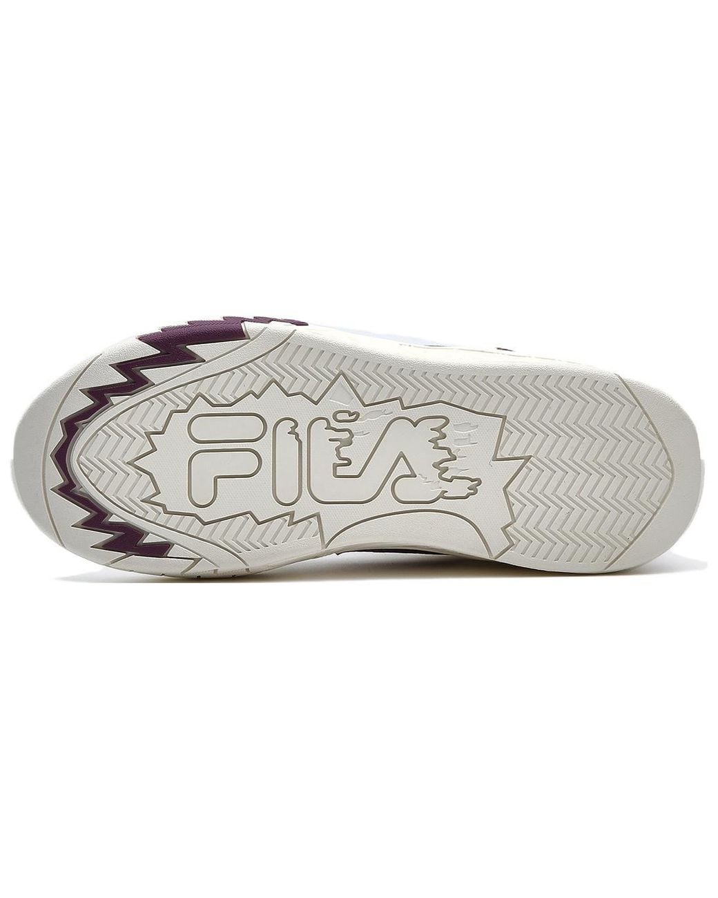 Fila White Desperado Low Top Skate Shoes for men