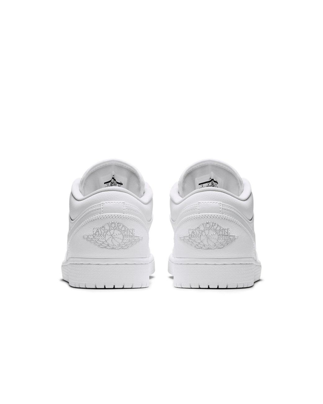 Nike White 1 Retro Low Metallic' for men
