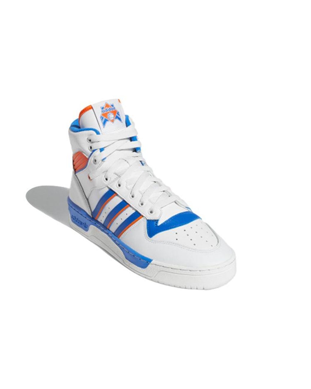 Adidas Blue Rivalry Hi 'Knicks' for men