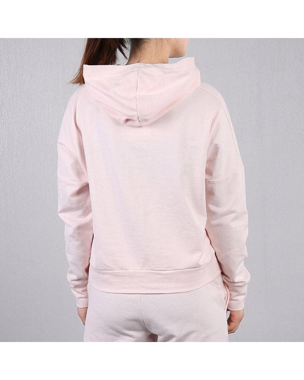 PUMA Pink (Wmns) Casual Sports Breathable Hoodie
