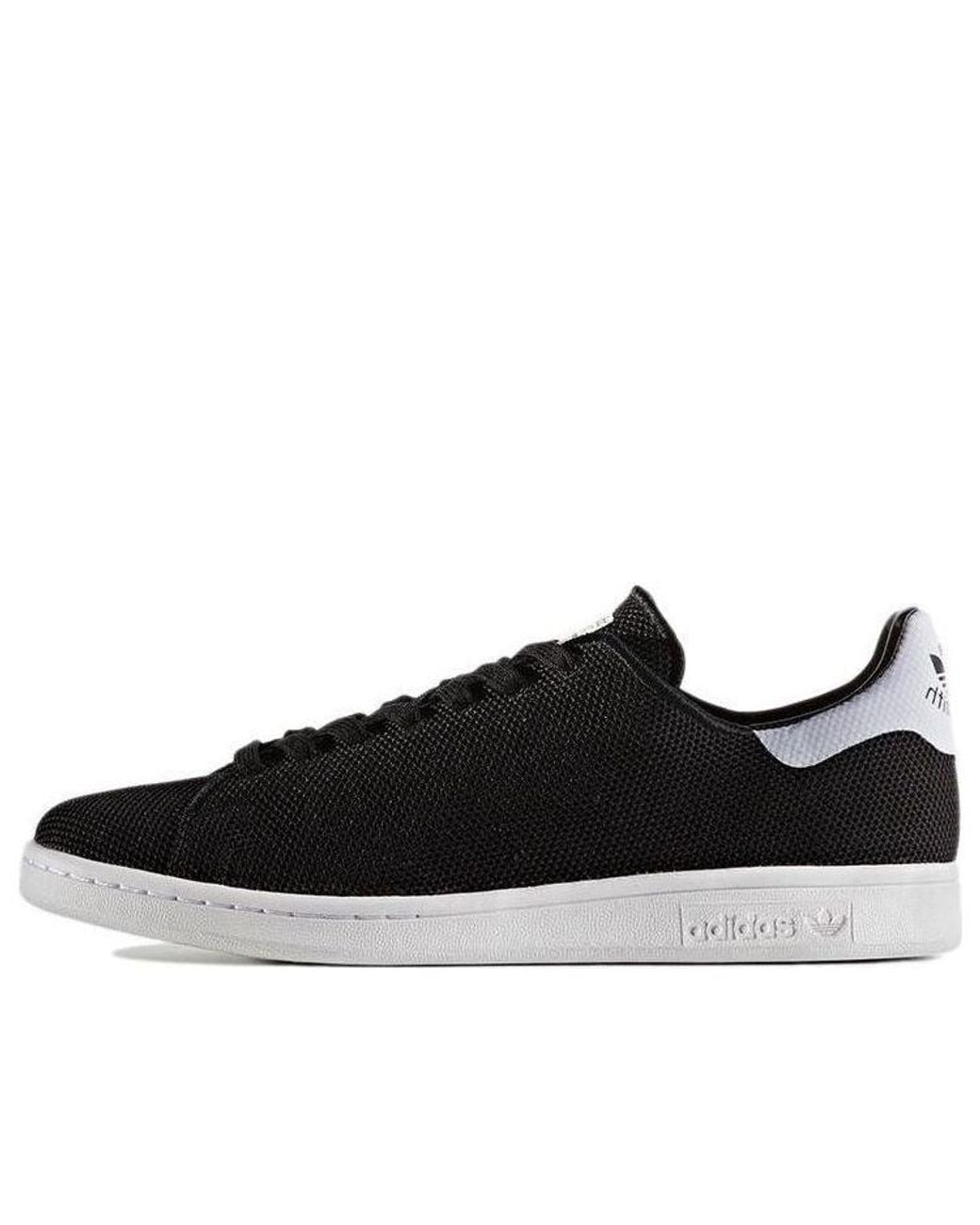 Adidas Black Originals Stansmith Skate Shoes for men