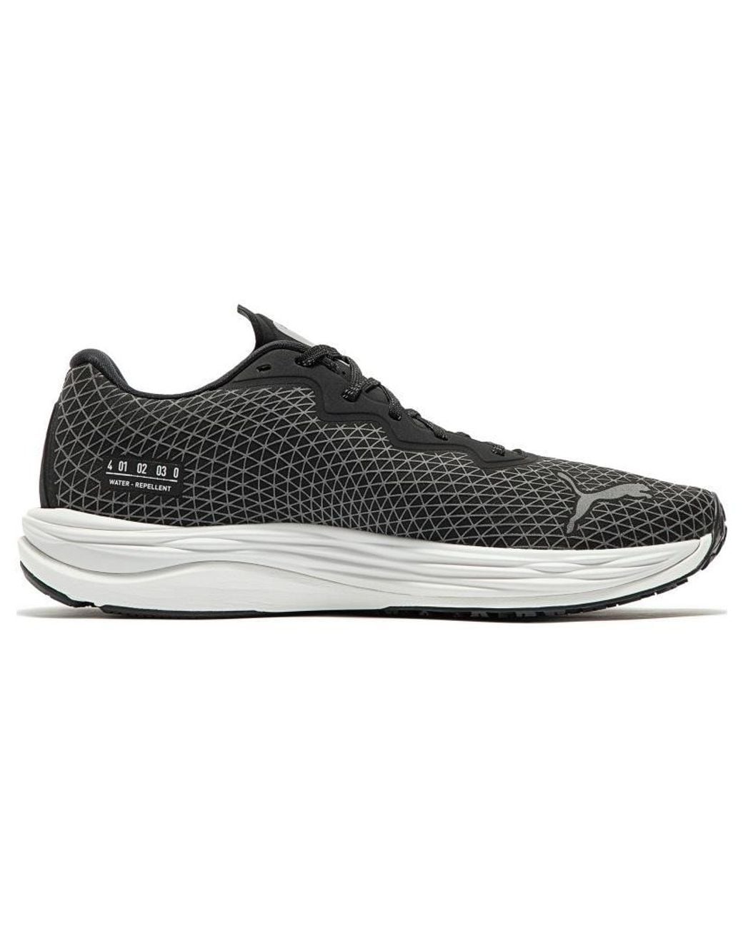 PUMA Black Velocity Nitro 2 Wtr Running Shoes for men
