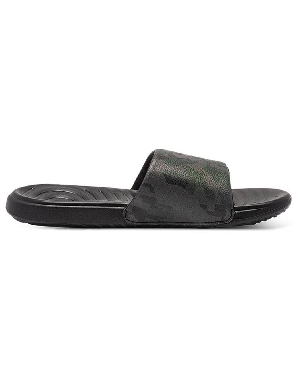 Under Armour Brown Ansa Graphic Slide 'Digital Camo' for men