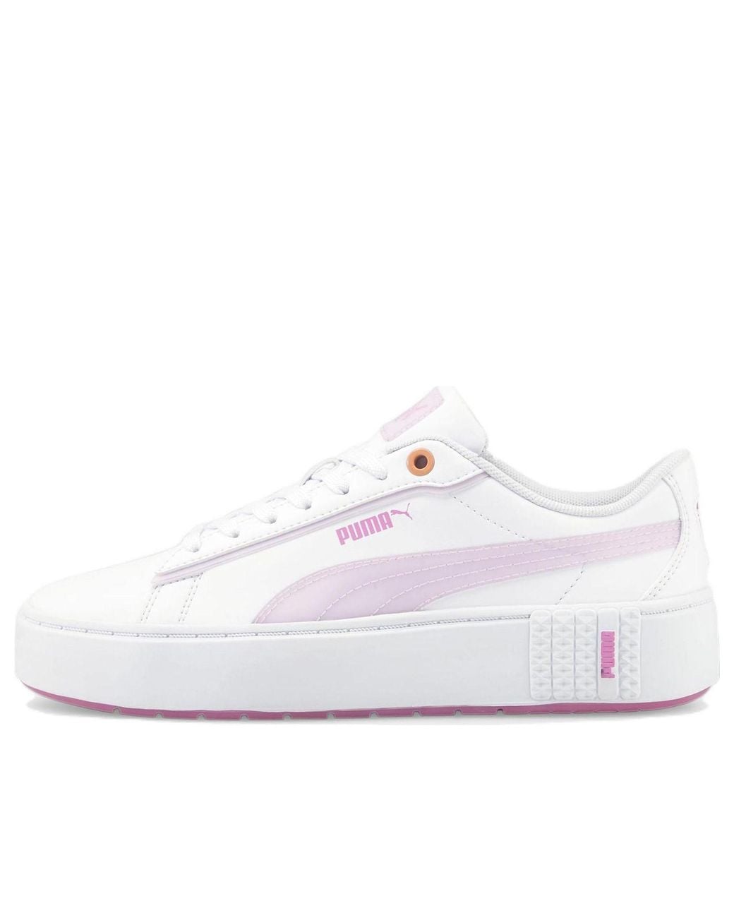 PUMA White (Wmns) Smash Platform V2 'Candy
