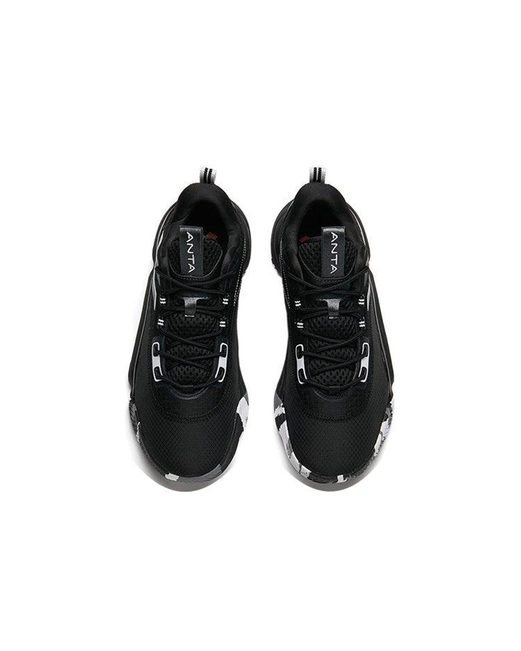 Anta Black Basketball Series Sneakers Camo' for men