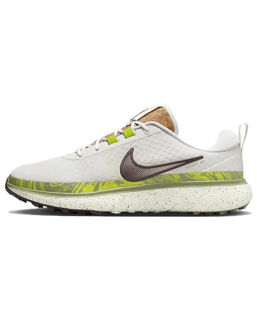 Nike White Infinity Ace Next Nature Oil' for men