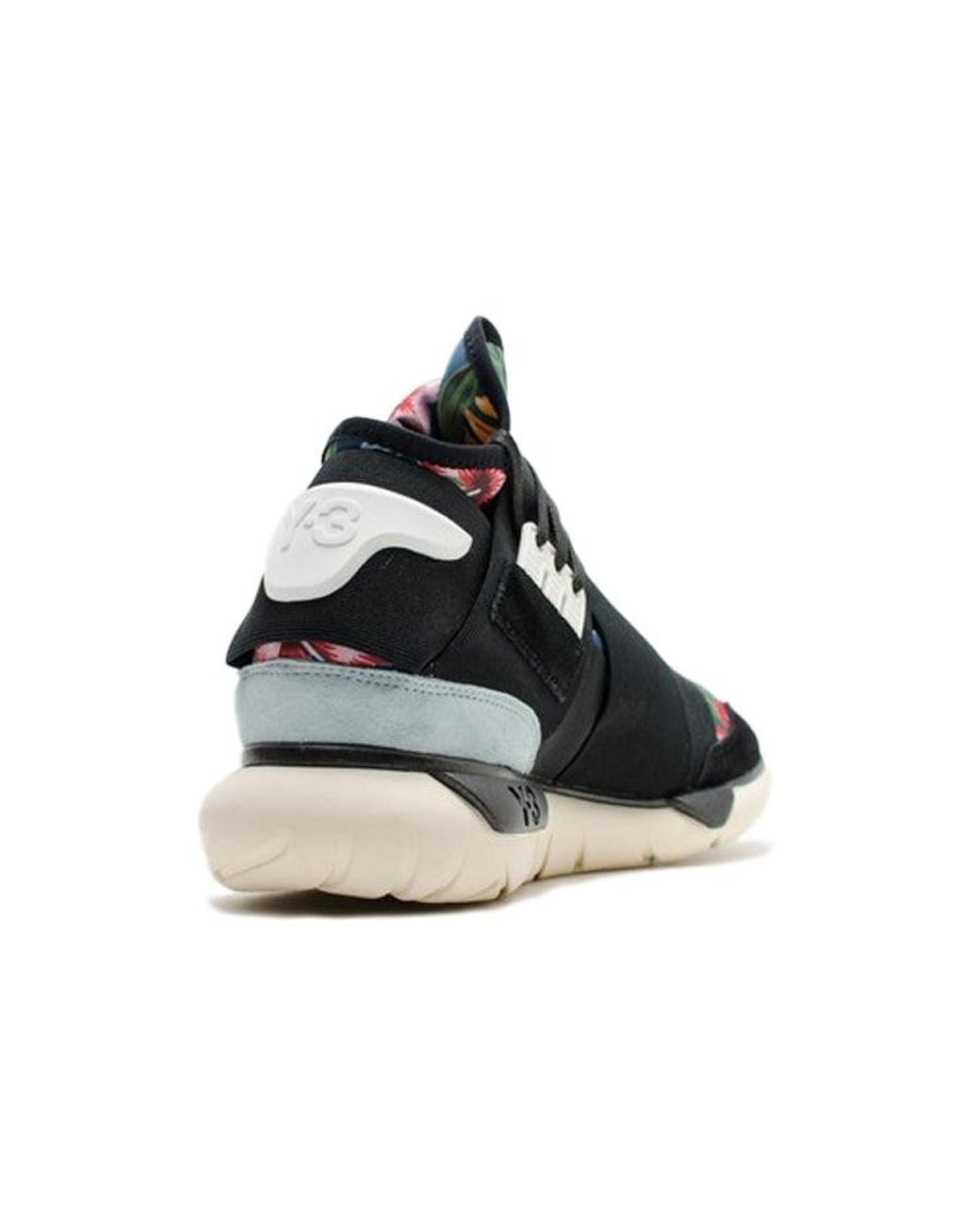 Adidas Black Y-3 Qasa Hi 'Floral' for men