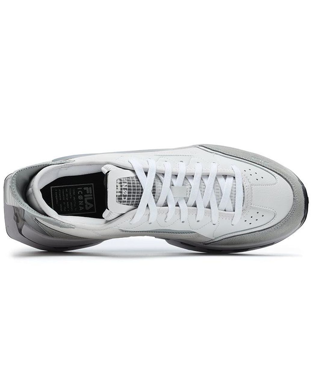 Fila White Km Shoes for men