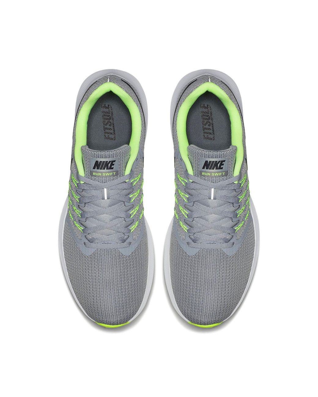 Nike Gray Run Swift 'Wolf' for men