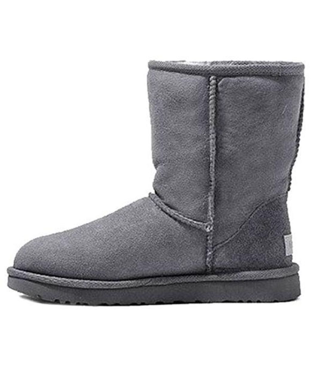 Ugg Black (Wmns) Classic Short Ii Fleece Lined