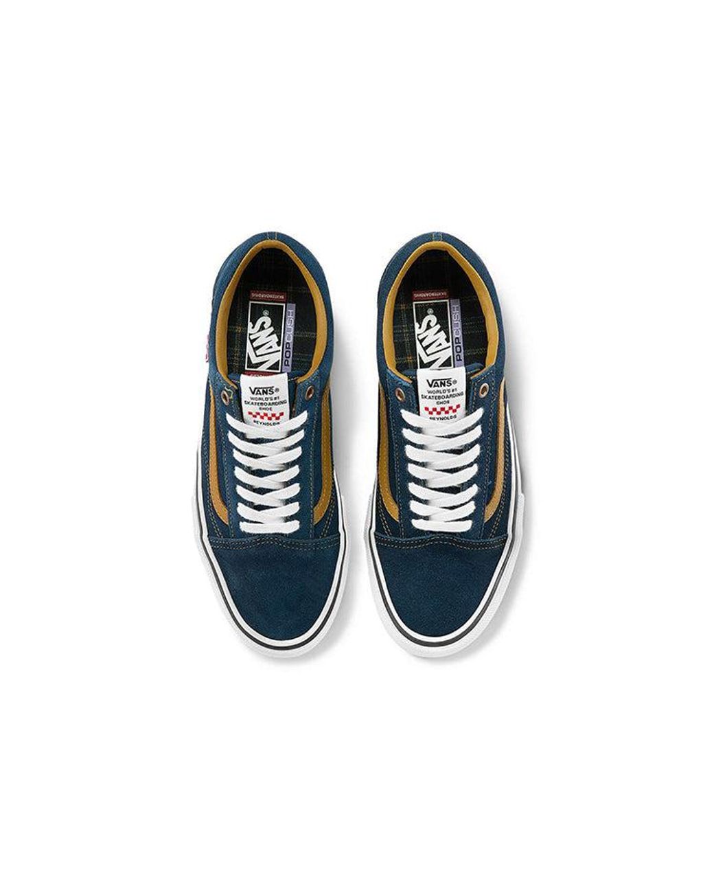 Vans Blue Dane Reynolds X Skate Old Skool Golden' for men