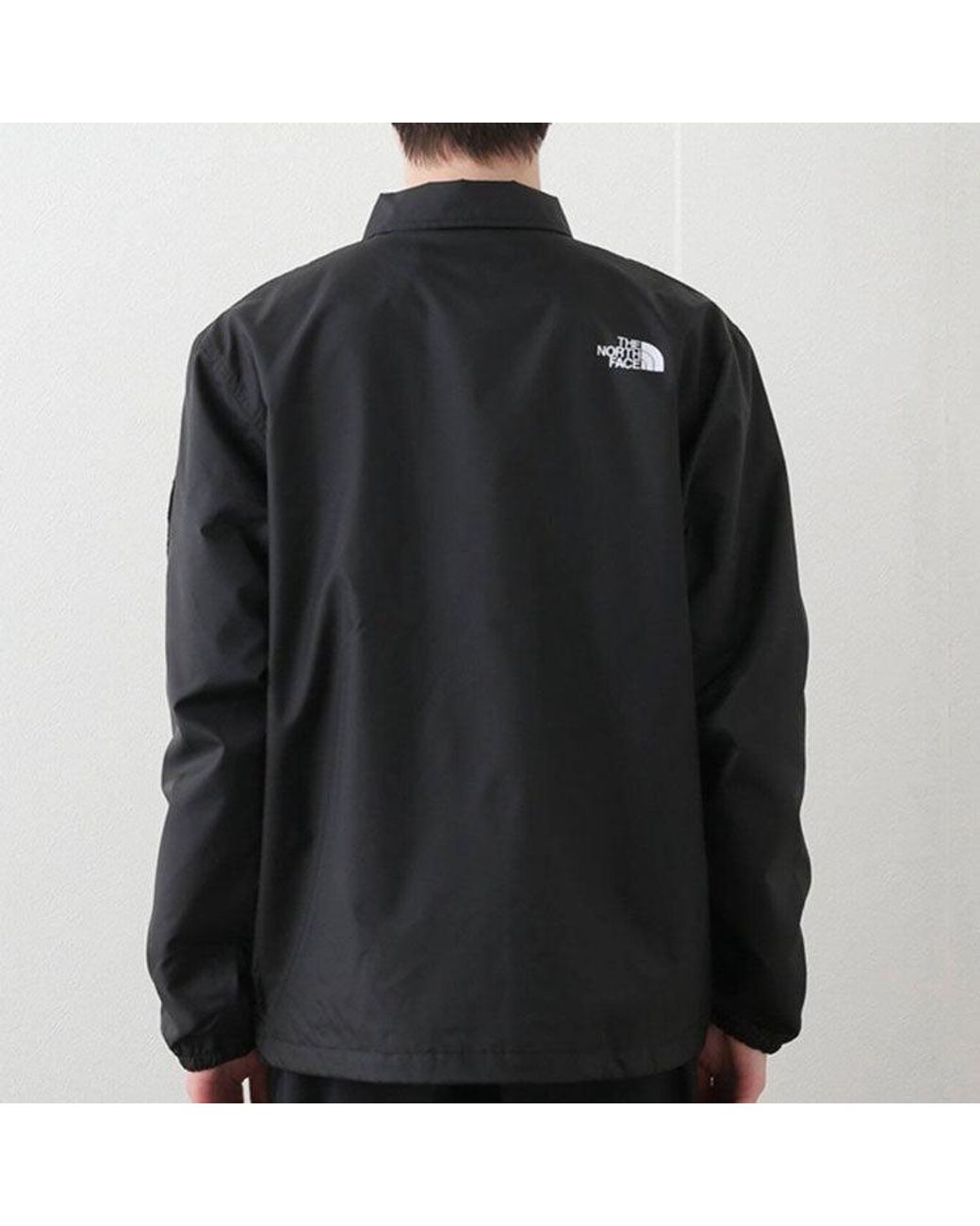 The North Face Black Logo Wind Coaches Jacket for men