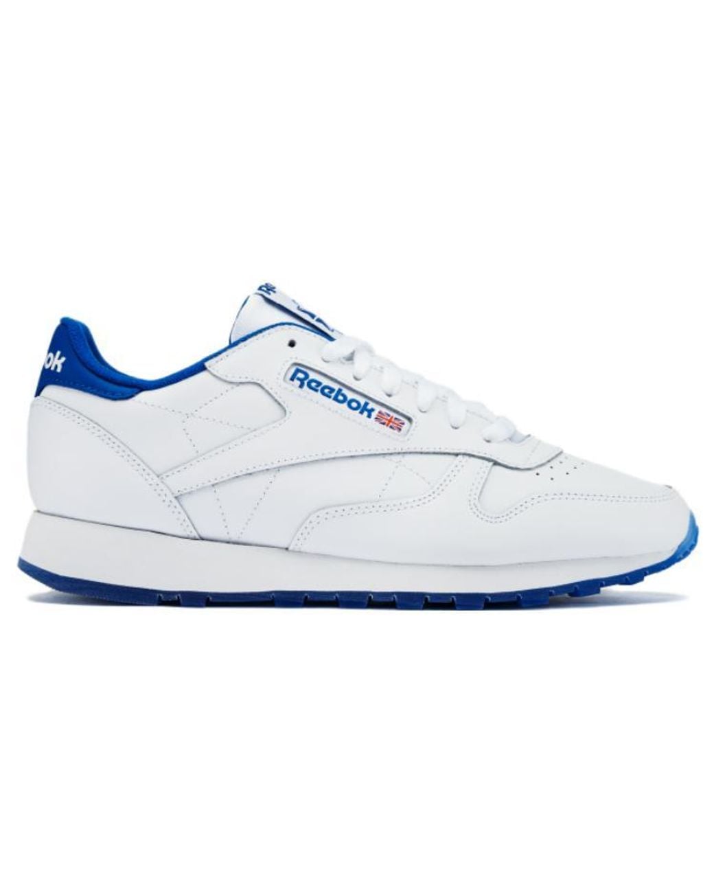 Reebok Blue Classic Leather Ice Shoes Vector' for men