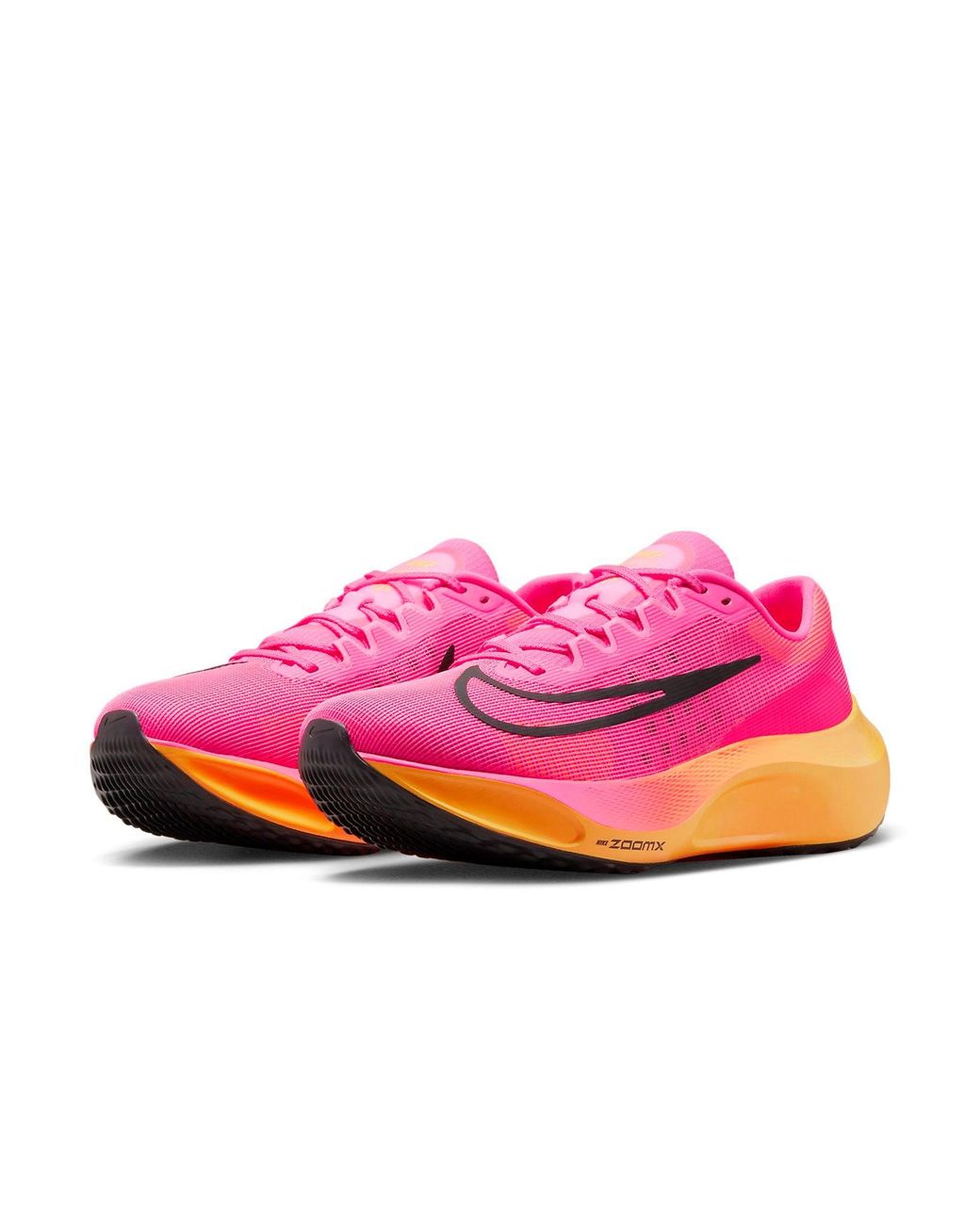 Nike Pink Zoom Fly 5 'Hyper Laser' for men