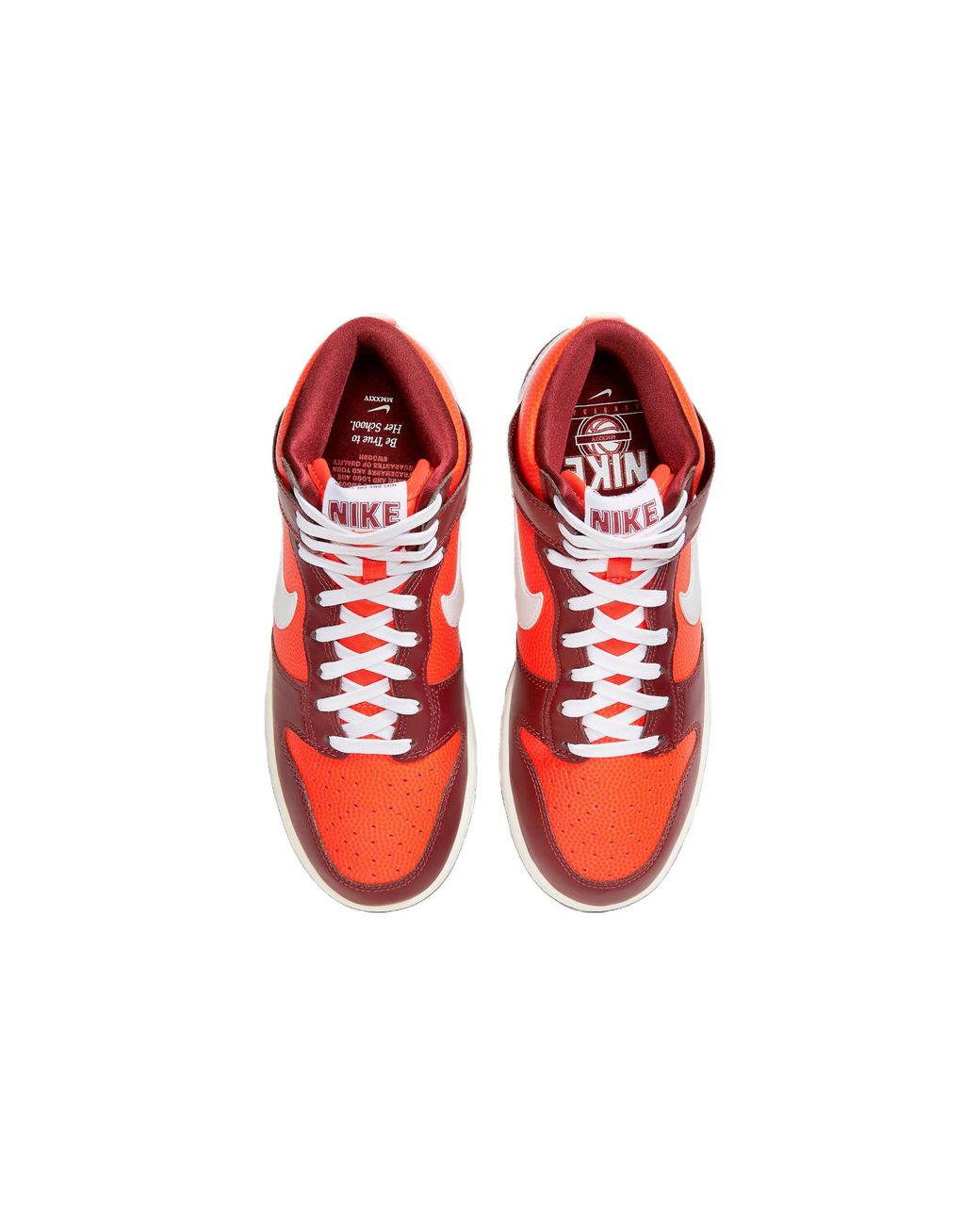 Nike Red (Wmns) Dunk High 'Be True To Her School'
