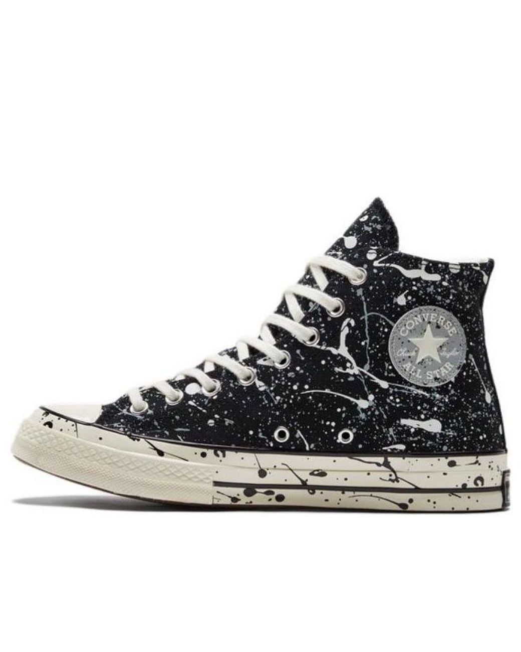Converse Black Chuck 70 High 'Archive Paint Splatter for men