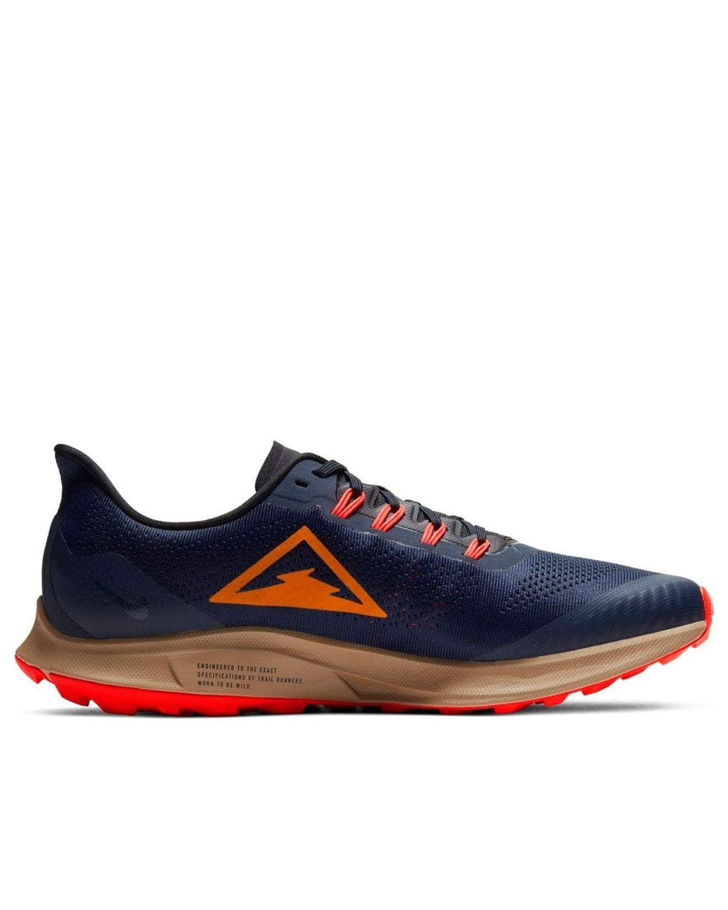 Nike Blue Air Zoom Pegasus 36 Trail 'Obsidian Crimson' for men