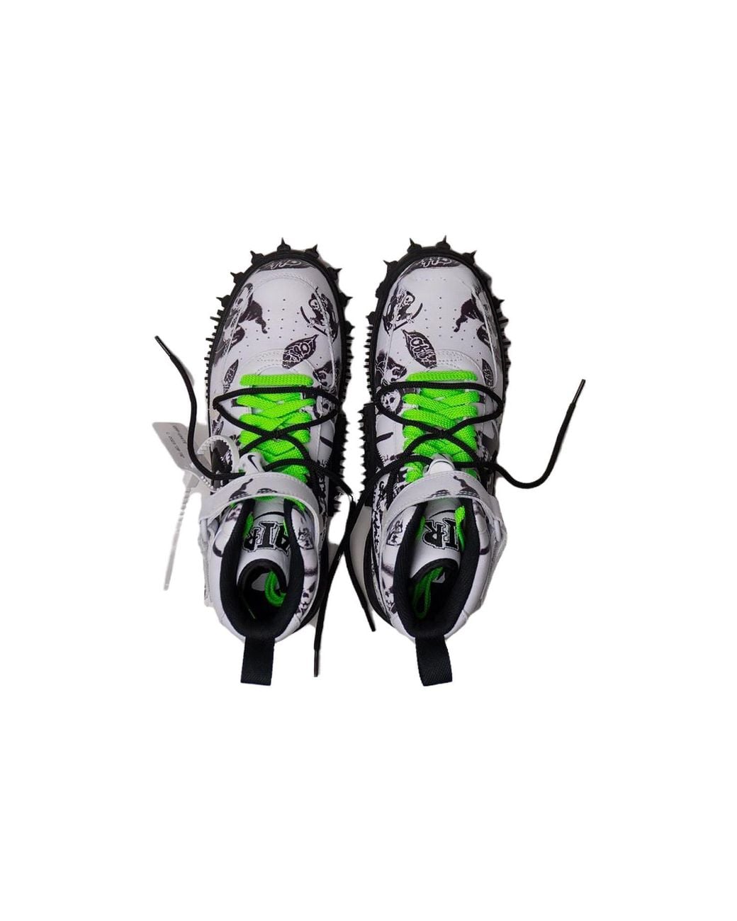 Nike Black X Off- Air Force 1 Mid 'Grim Reaper' for men