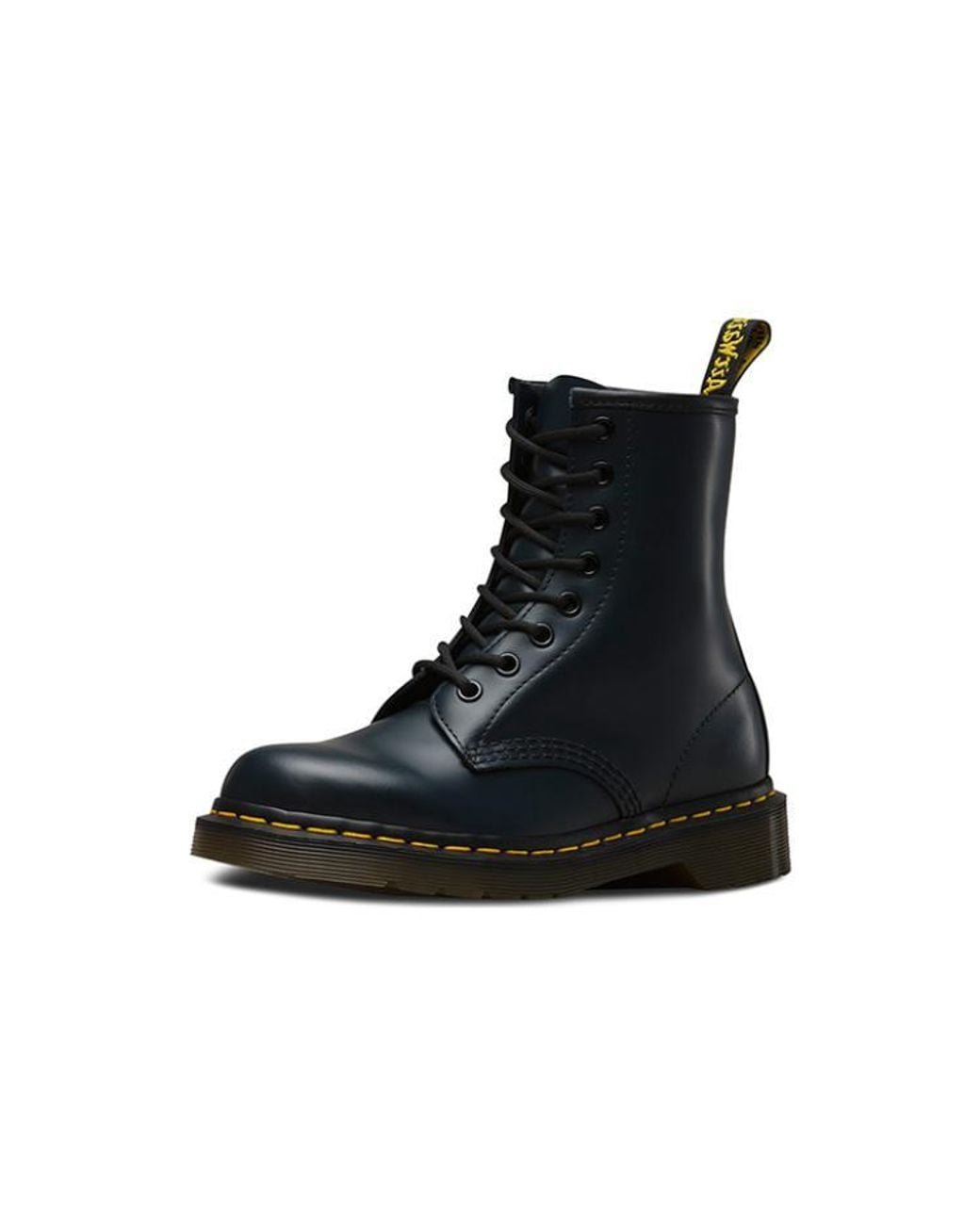 Dr. Martens Black 10 Pascal Classic 8 Martin Boots Couple Style Navy Blue for men