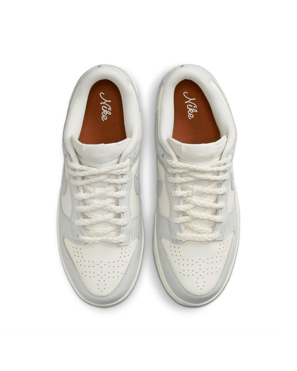 Nike White (Wmns) Dunk Low 'Needlework Sail Aura'