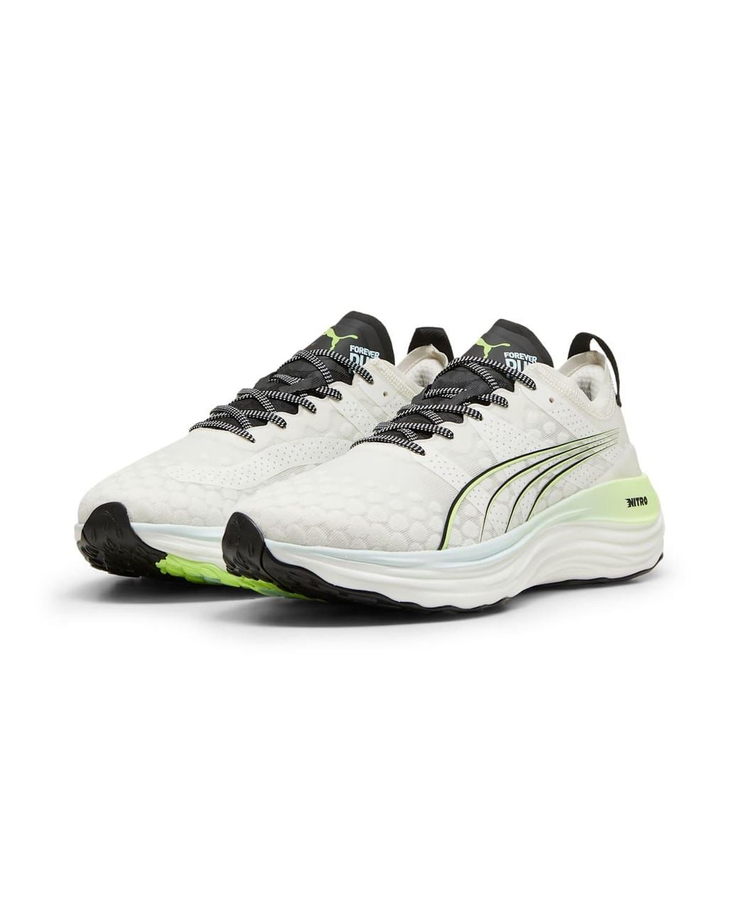 PUMA White Foreverrun Nitro 'Vapor Fizzy Apple' for men