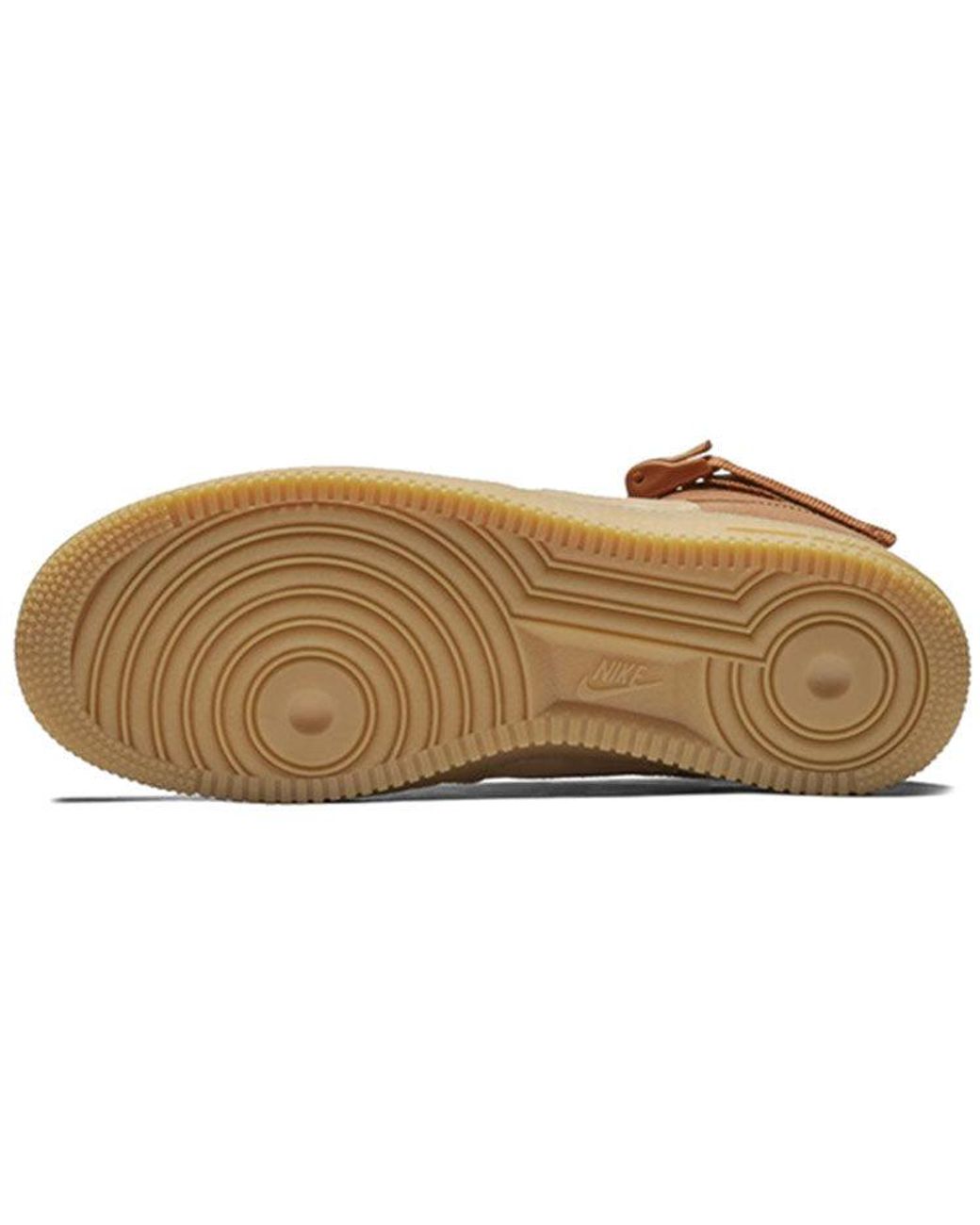 Nike Brown Sf Air Force 1 Mid Premium Shoe for men