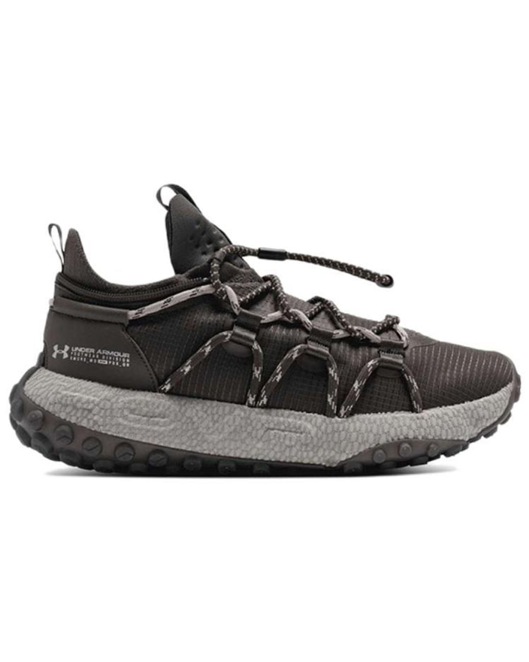 Under Armour Black Hovr Summit Fat Tire Cuff 'Fresh Clay' for men