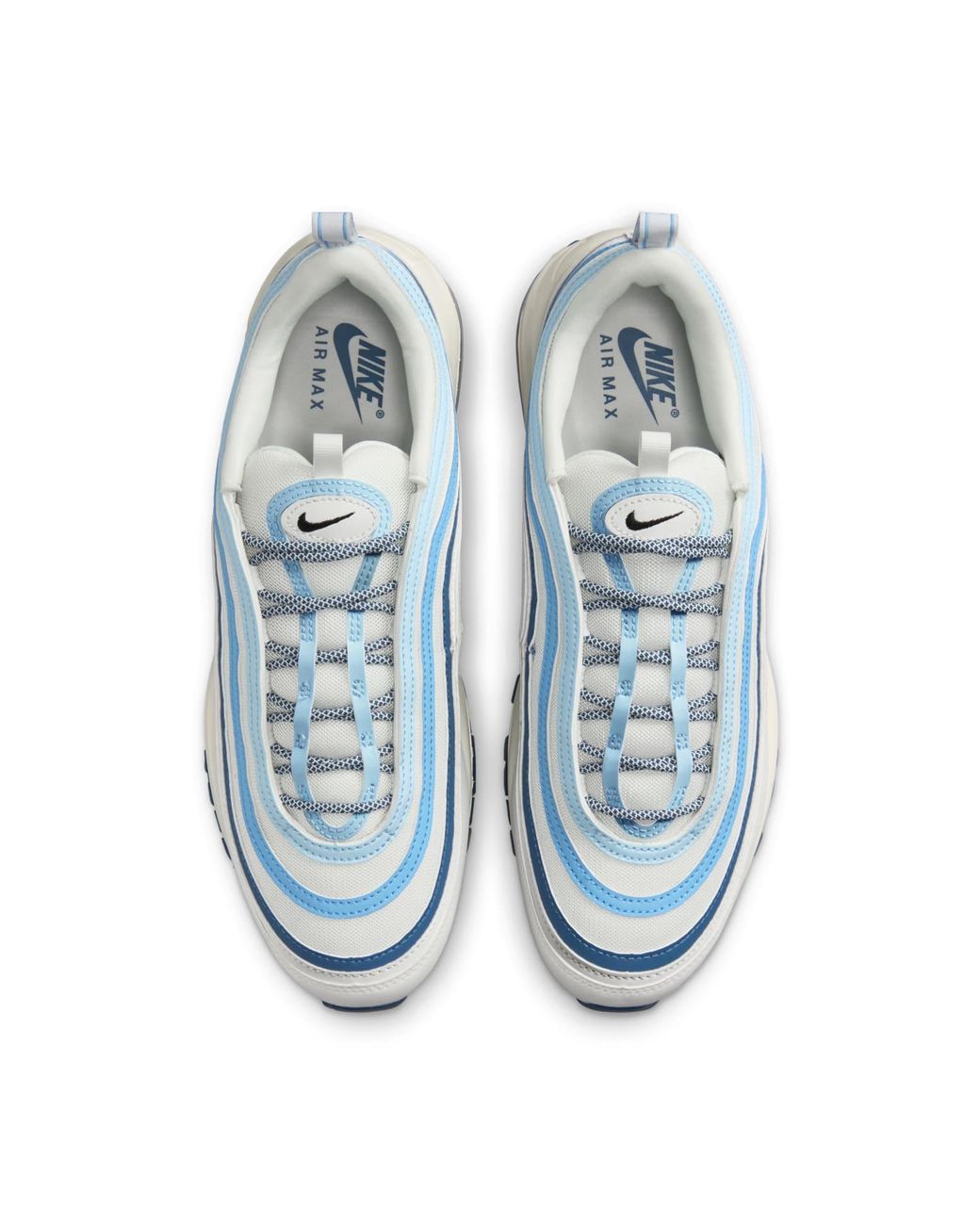 nike air max 97 mens blue and white