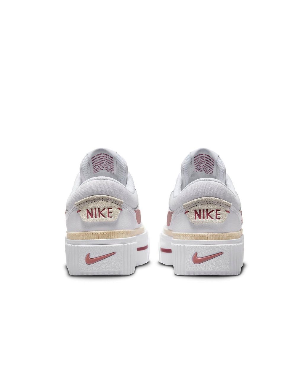 Nike White (Wmns) Court Legacy Lift Guava Ice'