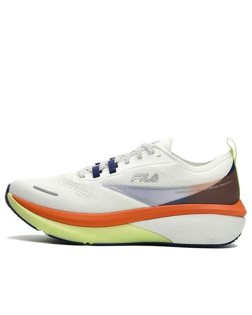Fila White 3A Panther Running Shoes for men