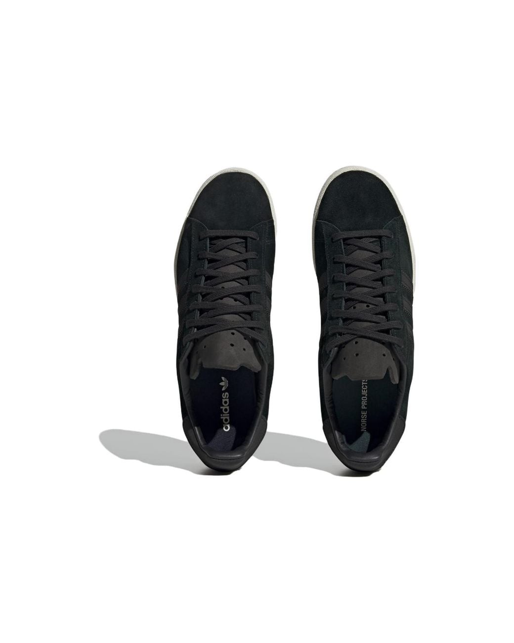 Adidas Black Campus Norse Projects Shoes 'Core Chalk' for men