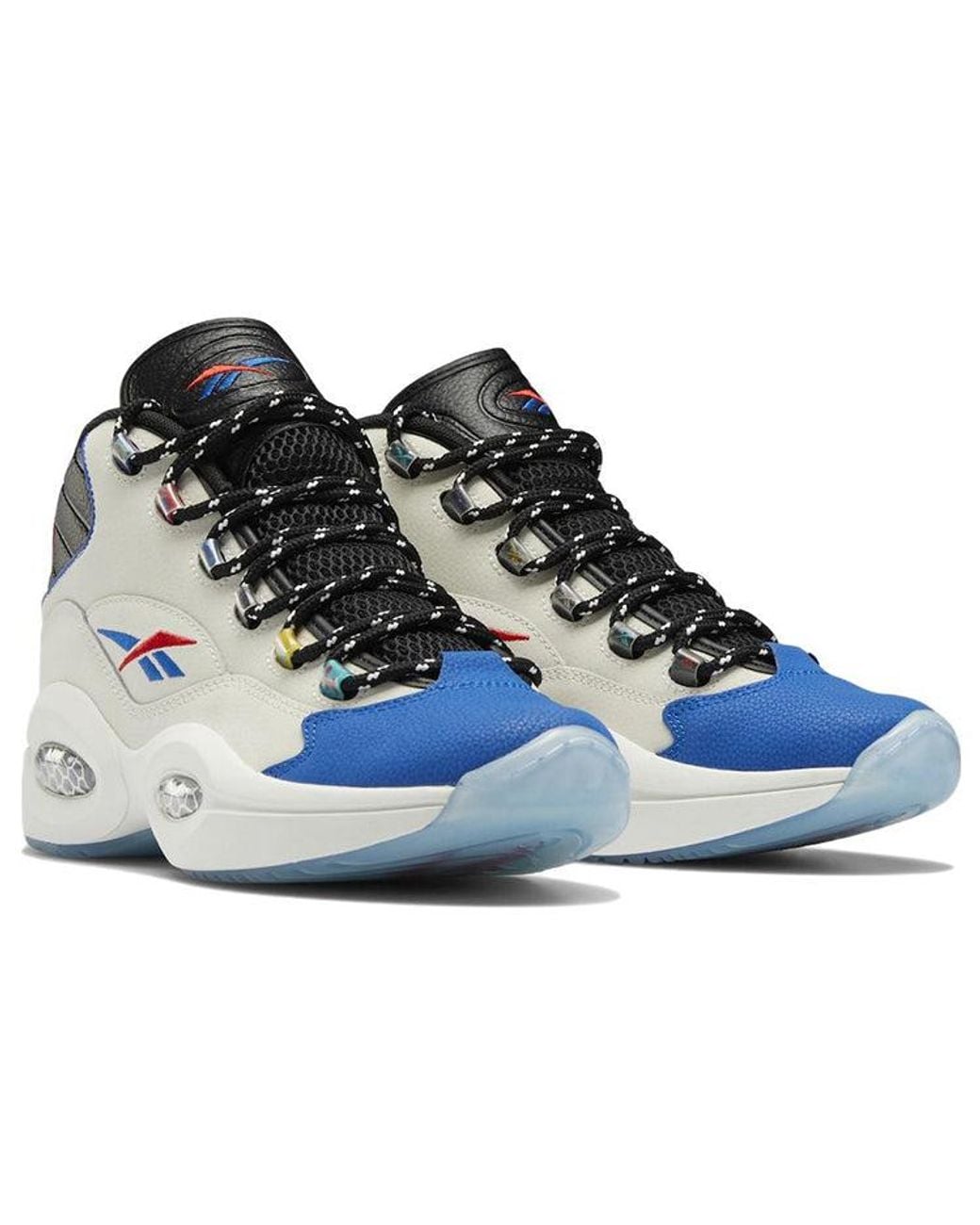 Reebok Blue Question Mid 'Answer To No One' for men