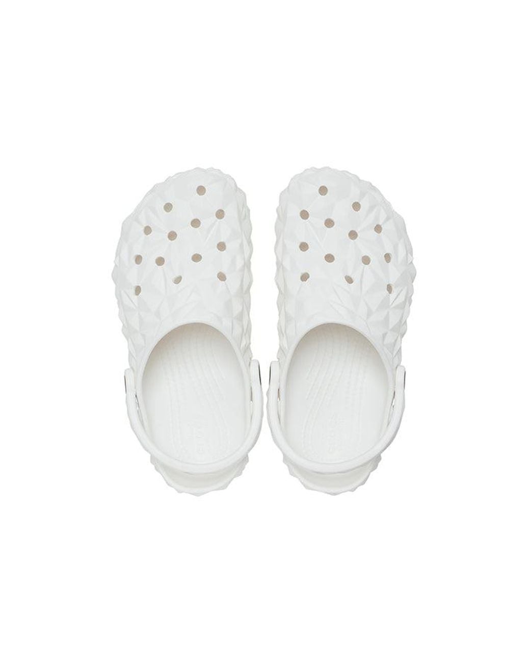 CROCSTM White Classic Geometric Clog for men