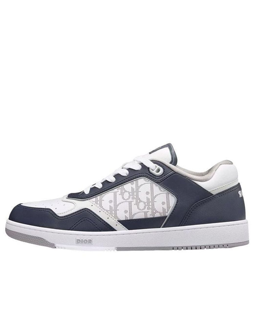 Dior Blue B27 Low-Top Sneaker 'Deep And Smooth Calfskin' for men