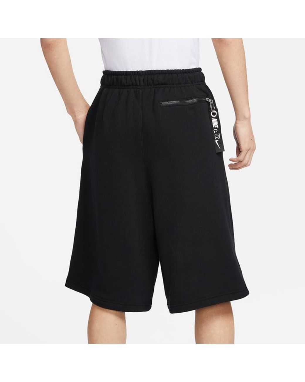 Nike Black Circa French Terry Shorts for men