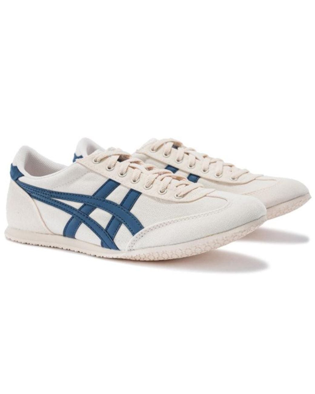 Onitsuka Tiger Blue Machu Racer 'Cream' for men