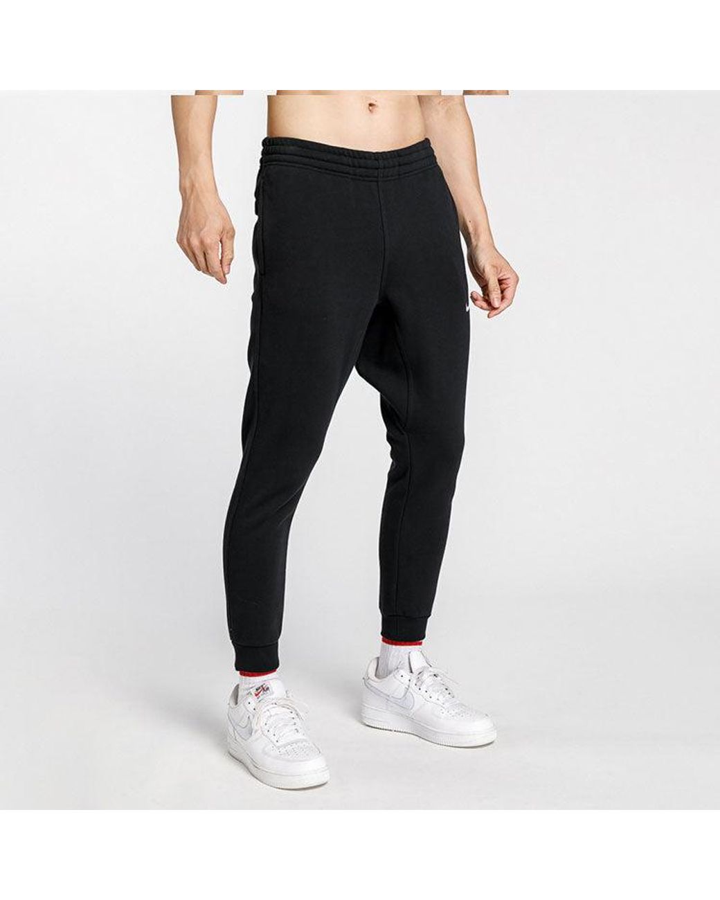Nike Blue Casual Sports Ankle-Banded Pants for men