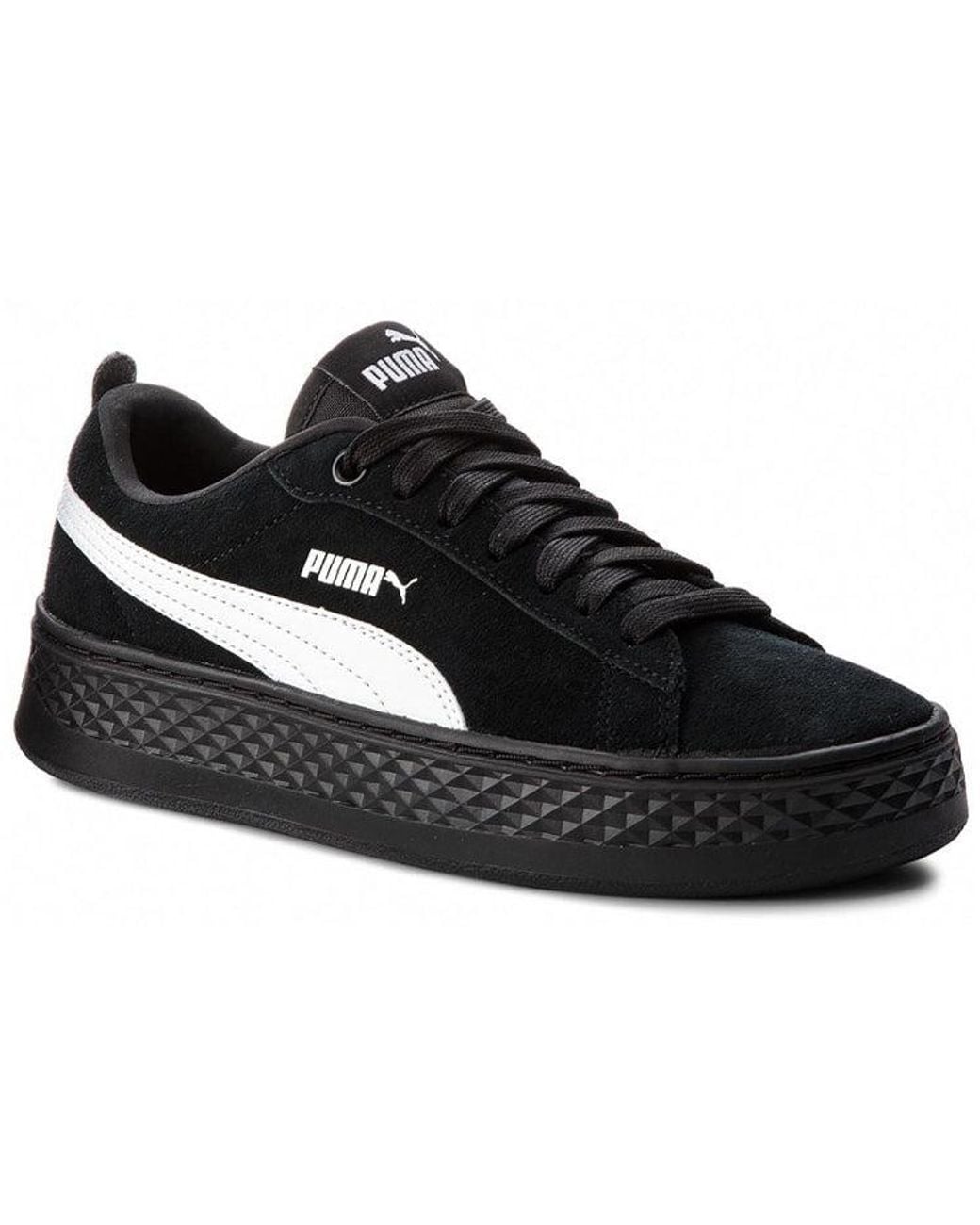 PUMA Black (Wmns) Smash Platform Sd