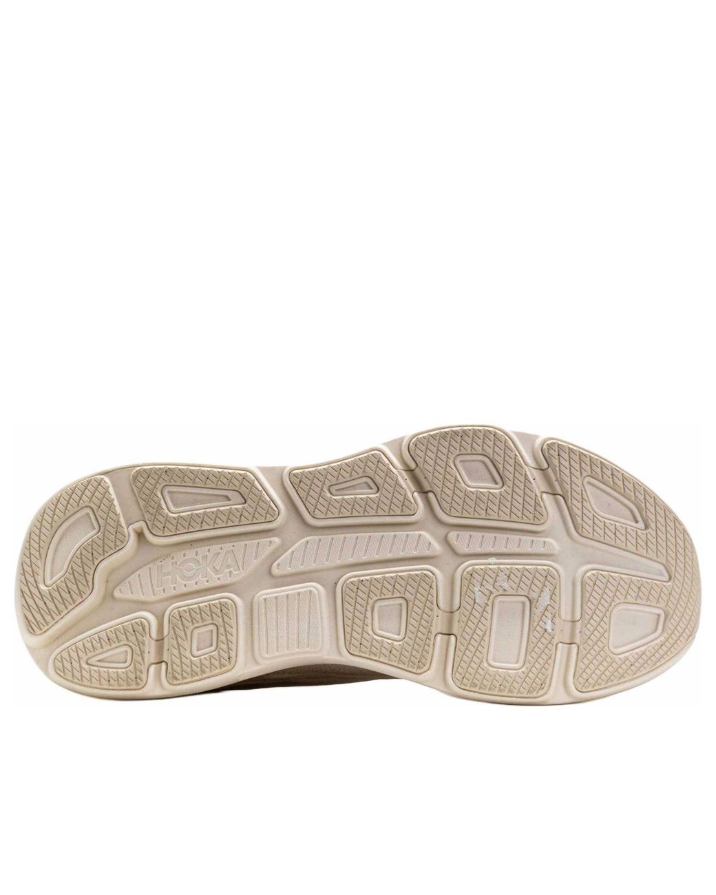 Hoka One One White Bondi 9 'Oatmeal Oatmilk' for men