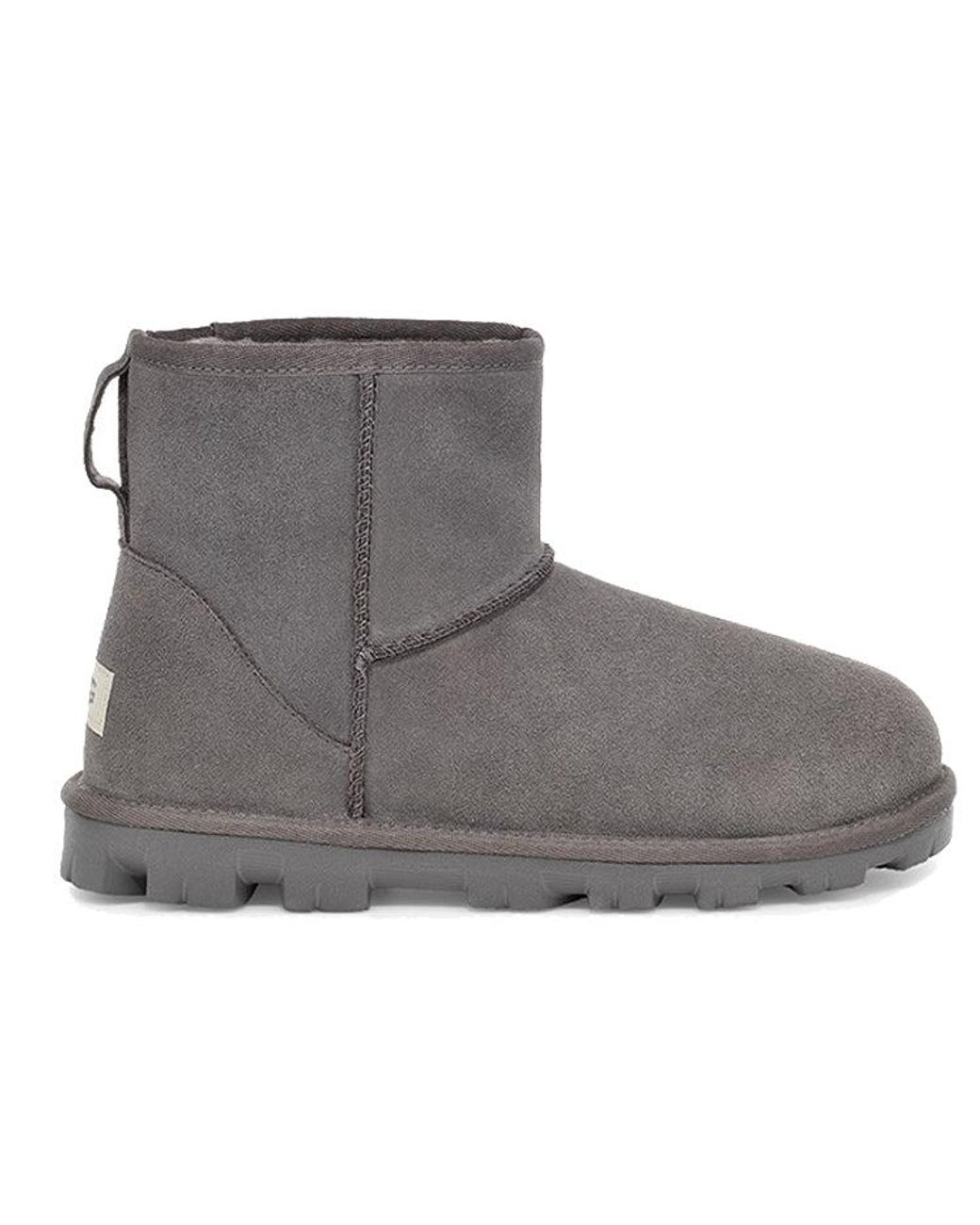 Ugg Gray (Wmns) Essential Mini Classic Fleece Lined