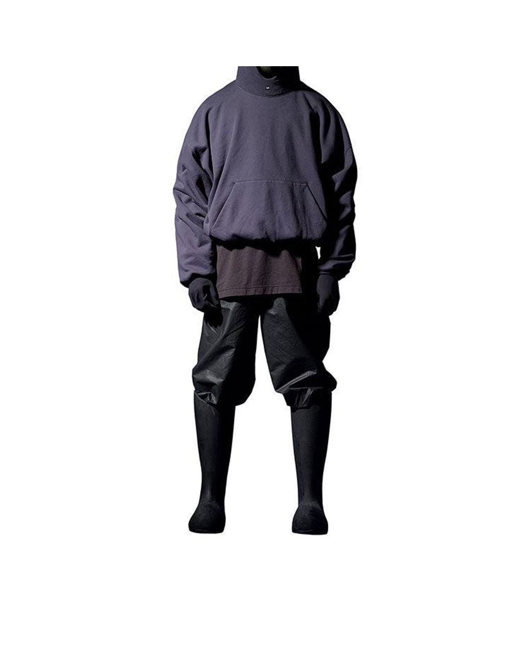 Yeezy Gap Purple Ss22 Logo Hoodie for men