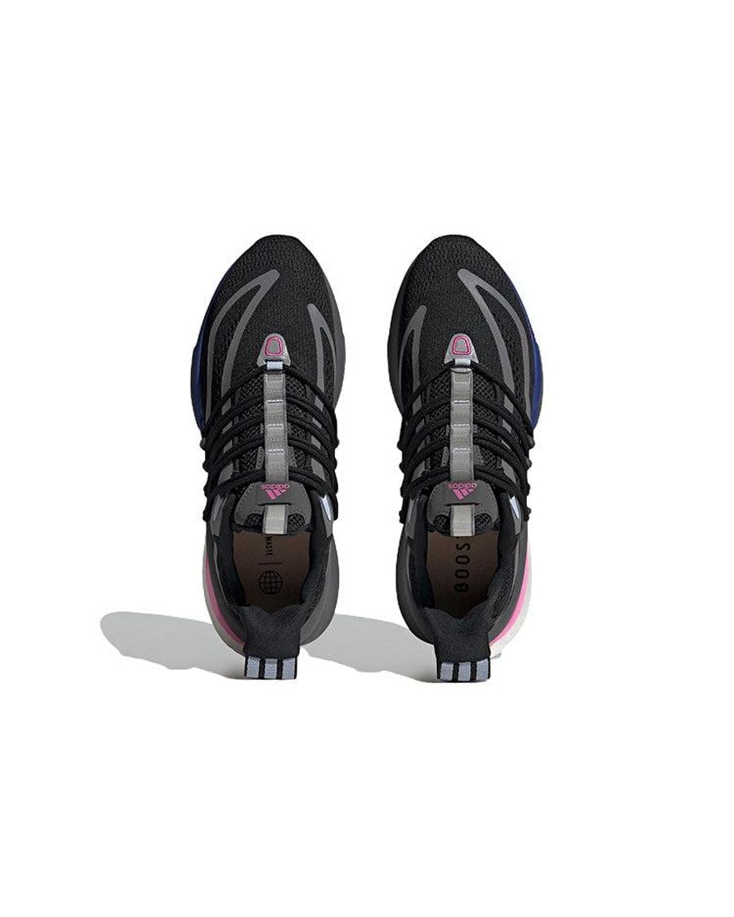 Adidas Blue Alphaboost V1 Fuchsia' for men