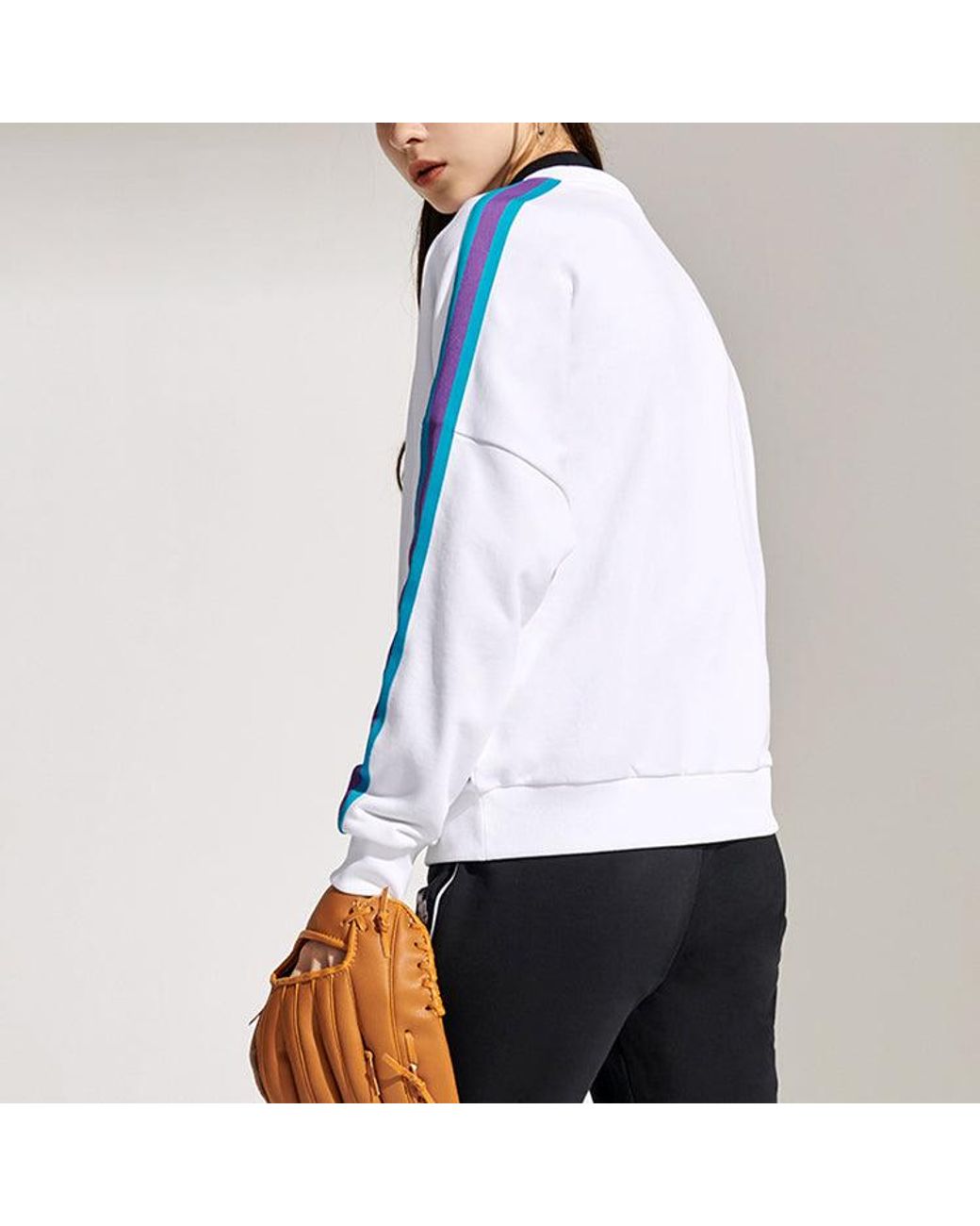 Fila Blue (Wmns) Fila Athleisure Sports Round Neck Pullover