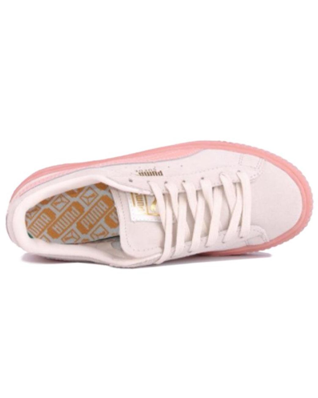 PUMA Pink (Wmns) Suede Platform